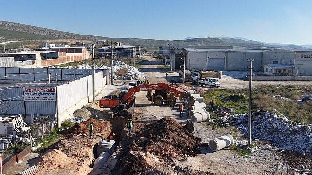 Karaosmanoğlu Sanayi Sitesi’nin Çeyrek Asırlık Altyapısı Çilesi Son Buluyor