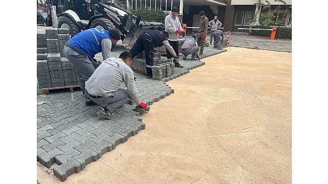 Kemer’de altyapı çalışmaları sürüyor