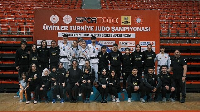 Konya Büyükşehir Ümitler Judo Takımı Türkiye İkincisi Oldu