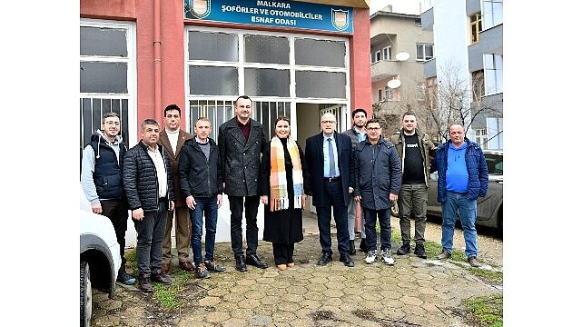 Malkara Şoförler ve Otomobilciler Esnaf Odası’na “Hayırlı Olsun” Ziyareti