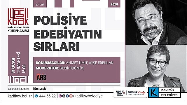 Polisiye Edebiyatın Sırları TESAK’ta Konuşulacak