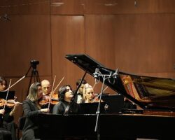 Şef Giuseppe Mengoli ve piyanist Cem Babacan İstanbul Devlet Senfoni Orkestrası sahnesinde buluştu