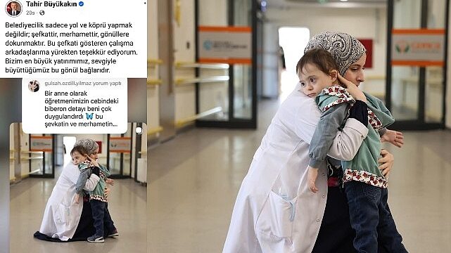 Türkiye’yi duygulandıran fotoğrafa Başkan Büyükakın’ın yorumu