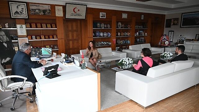 Ukrayna’nın Antalya Konsolosu Kuchma’dan Başkan Topaloğlu’na ziyaret