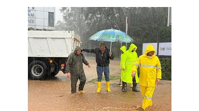Yağışlar en çok Kemer’de
