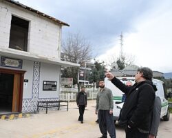 Başkan Kocaman’dan Cenaze Hizmetleri Binası’na İnceleme