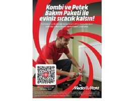 MediaMarkt’ın Kombi ve Petek Bakım Hizmetine talep 2 ayda yüzde 40 arttı