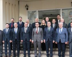 Vali Hayrettin Çiçek’ten Başkan Kalaycı’ya İade-i Ziyaret