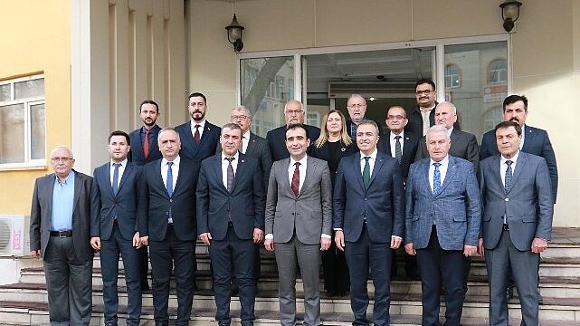 Vali Hayrettin Çiçek’ten Başkan Kalaycı’ya İade-i Ziyaret