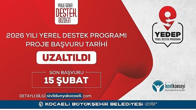 YEDEP 2026’da başvuru süresi 15 Şubat’a uzatıldı