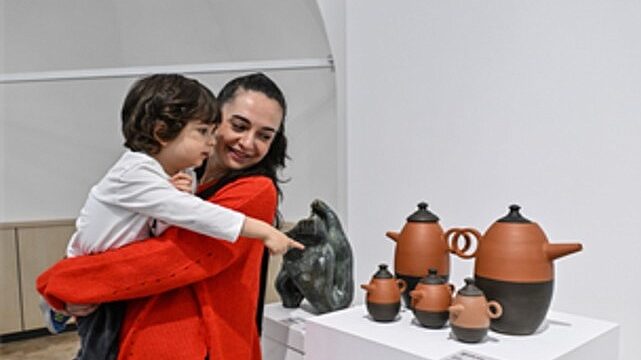 2. Uluslararası Işık Seramik Yarışması Sergisi açıldı