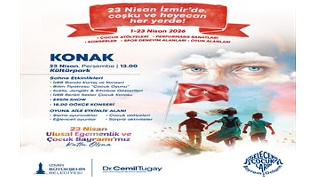 23 Nisan’da kutlamaların adresi Kültürpark olacak