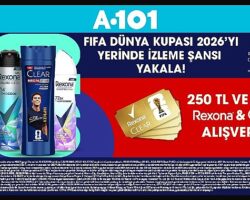 A101’de Alışveriş Dünya Kupası Heyecanına Dönüşüyor