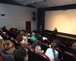 Altın Portakallı yönetmen Seyfettin Tokmak Nilüferlilerle buluştu