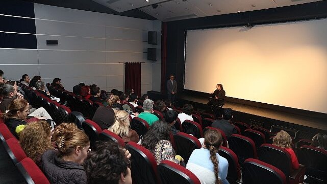 Altın Portakallı yönetmen Seyfettin Tokmak Nilüferlilerle buluştu