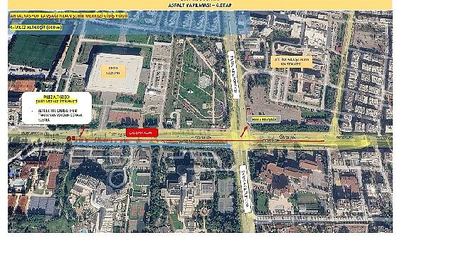 Antalya Büyükşehir Belediyesi’nden 6. etap asfalt çalışması