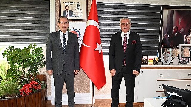 ATSO Başkanı Hacısüleyman’dan Başkan Topaloğlu’na ziyaret