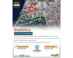 Başiskele Kavşağı’nda gece mesaisi uyarısı