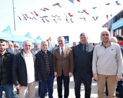 Başkan Büyükakın, 25 kırsal mahalleye yangın söndürme tankeri dağıtımında konuştu:   “Afetlere müdahale hızında örnek gösteriliyoruz”