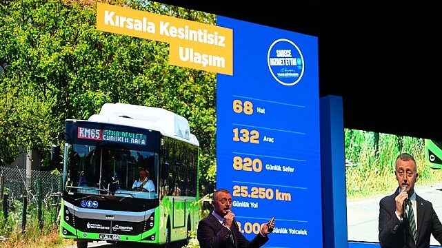 Başkan Büyükakın: Kocaeli’nin ulaşım alt yapısı güçleniyor