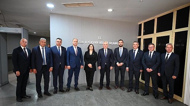 Başkan Çerçioğlu’na Kuşadası Şoförler ve Otomobilciler Esnaf Odası’ndan Ziyaret