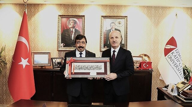 Başkan Prof. Dr. Erol Özvar, İKÇÜ’yü Ziyaret Etti