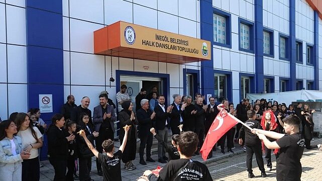 Başkan Taban’dan Halk Dansları Ekibine Ziyaret