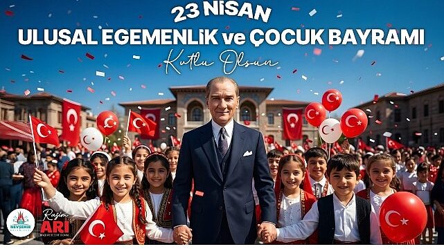 Belediye Başkanımız Rasim Arı’dan 23 Nisan Çocuk Bayramı Mesajı