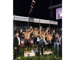 Belediye güreşçisi Kaya’dan üçüncülük başarısı