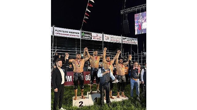 Belediye güreşçisi Kaya’dan üçüncülük başarısı