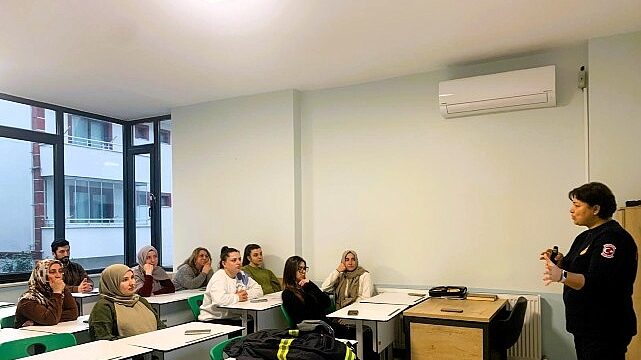 Bilgievleri personeli yangına karşı bilinçlendirildi