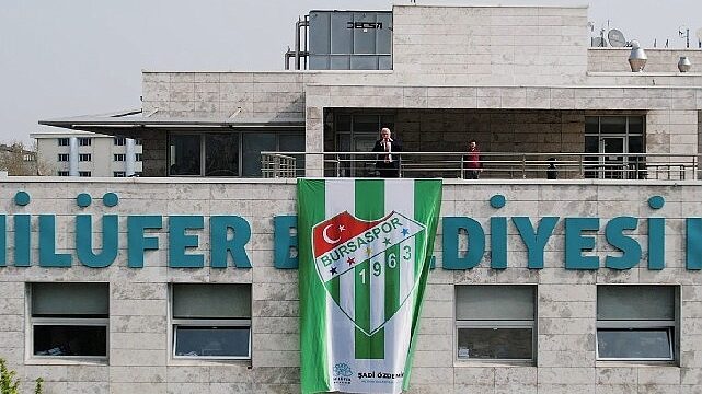 Bursaspor’un şampiyonluk heyecanı Nilüfer’de zirve yaptı