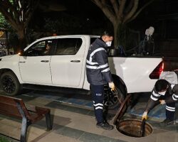 Büyükşehir’in vektörle mücadelesi aralıksız sürüyor