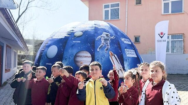 Canik’te Genç Kâşifler Uzayla Buluşuyor, Gökyüzünü Öğreniyor