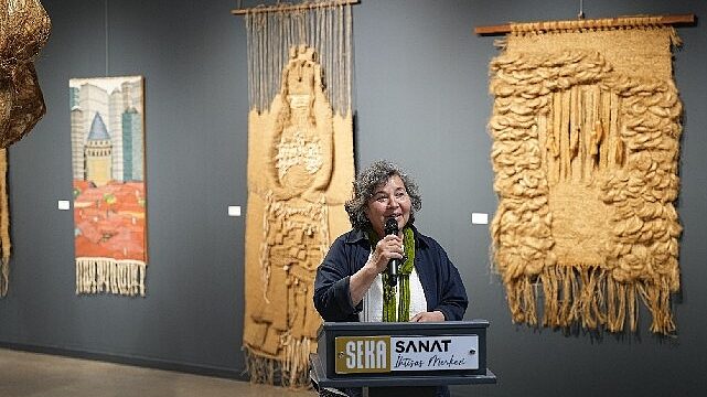 ‘Doku Renk ve İzler’, ilmek ilmek bu sergide