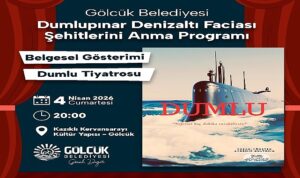 Dumlupınar Faciası Gölcük’te Tiyatro Sahnesinde Canlandırılacak