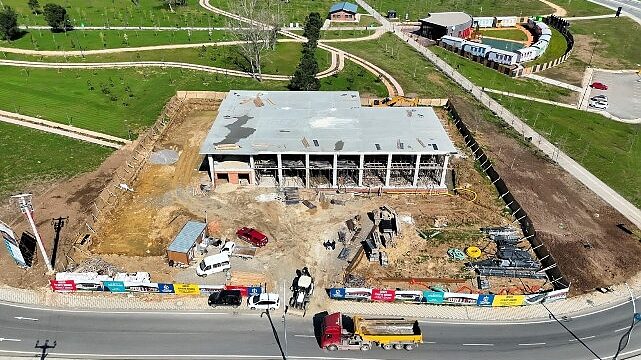 Gebze İtfaiye Hizmet Binası’nda ilerleme yüzde 60