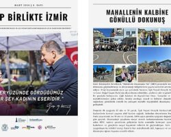 ‘Hep Birlikte İzmir’ mart sayısıyla yayında