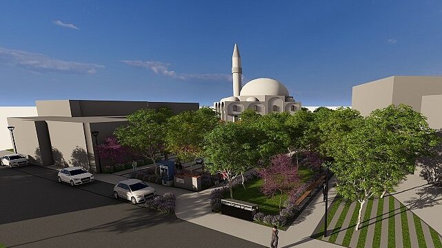 İhsaniye Eski Köy Meydanı modern bir görünüme kavuşuyor