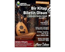 İnegöl’de Kitaplar Bilete Dönüşüyor