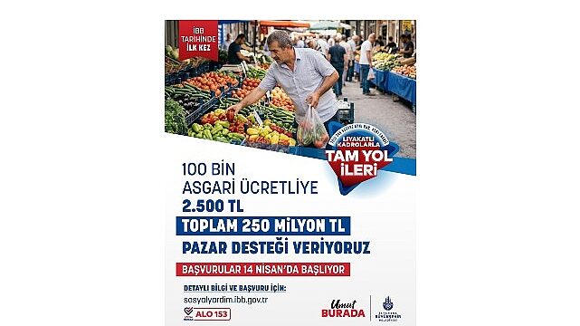 İstanbul’da Sosyal Yardımlar Genişliyor