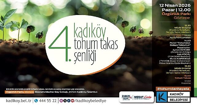 Kadıköy’de Tohum Takas Şenliği Başlıyor