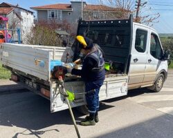 Kandıra’da Ot Biçme ve İlaçlama Seferberliği