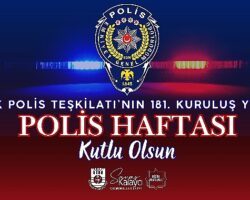Karaman Belediye Başkanı Savaş Kalaycı’nın Polis Haftası Mesajı