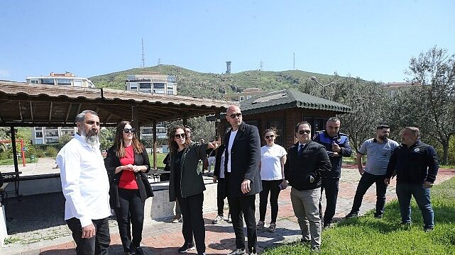 Karşıyaka’nın parklarına modern dokunuş