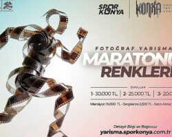 Konya Büyükşehir Uluslararası Konya Yarı Maratonu Kapsamında Fotoğraf Yarışması Düzenliyor