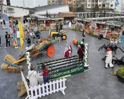 Konya Büyükşehir’in Tarım Haftasına Özel Hazırladığı Stantlar İlgi Görüyor