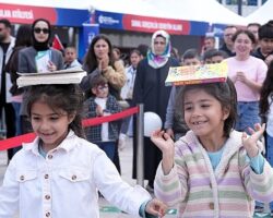 Koşa koşa geldiler, doyasıya eğlendiler