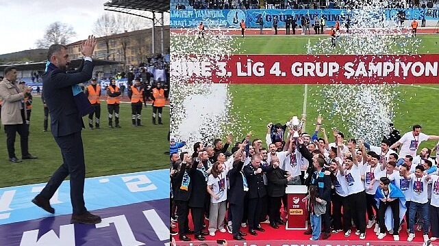 Kütahyaspor, 24 yıl sonra TFF 2. Lig’e yükseldi.