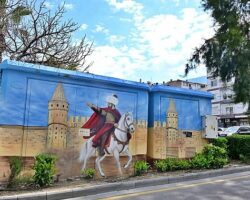 Manisa’nın Sokakları Sanatla Renkleniyor